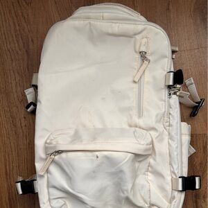 Cream Travel Backpack
